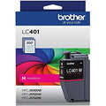 Genuine Brother LC401M Standard-Yield Magenta Ink Cartridge