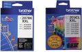 Genuine Brother LC207XXL Black &amp; LC205XXL Cyan, Magenta &amp; Yellow Ink Cartridge 4-Pack