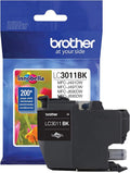 Genuine Brother LC3011BK Standard-Yield Black Ink Cartridge