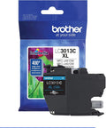 Genuine Brother LC3013XLC High-Yield Cyan Ink Cartridge