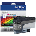 Genuine Brother LC406BK Standard-Yield Black Ink Cartridge