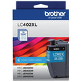 Genuine Brother LC402XLC High-Yield Cyan Ink Cartridge