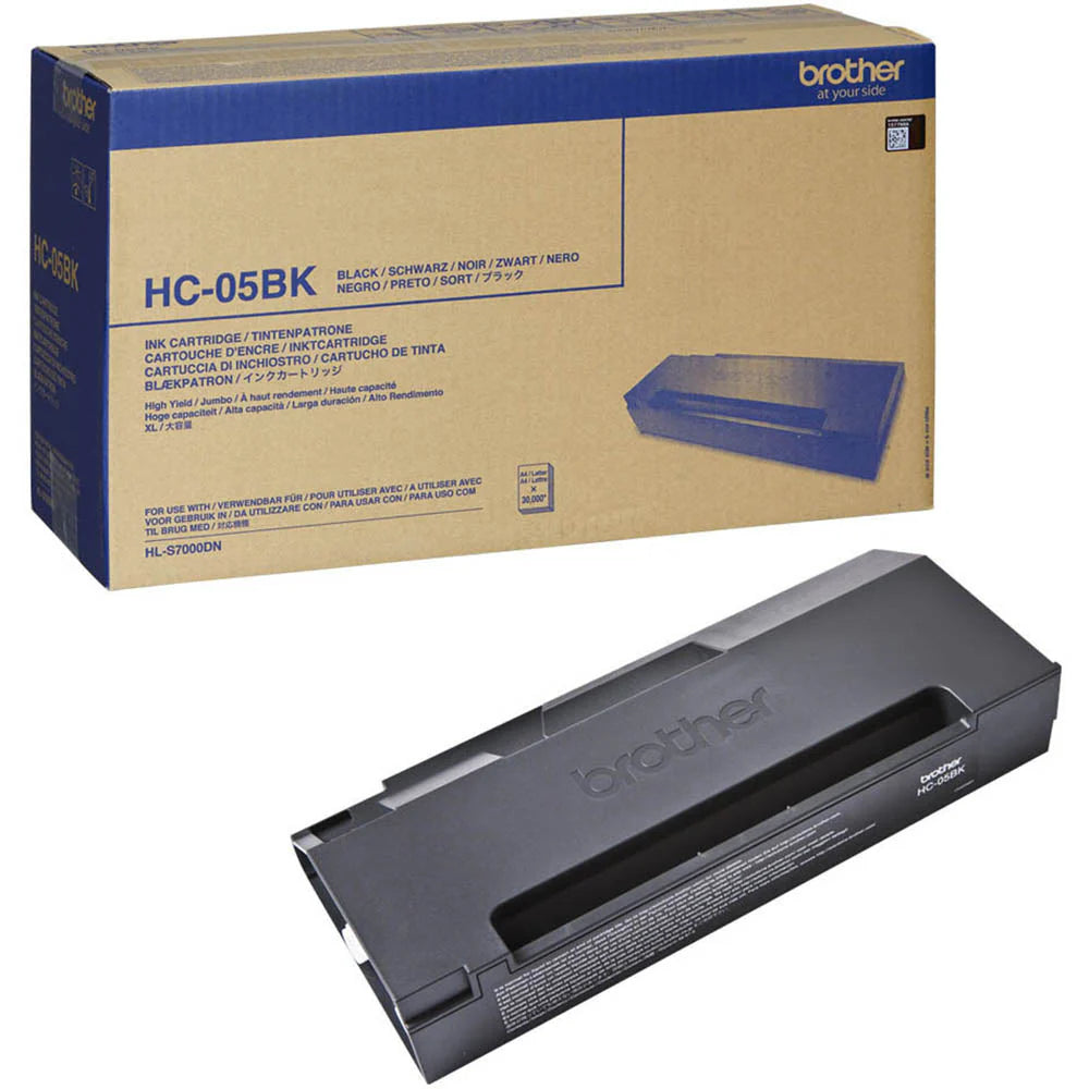 Genuine Brother HC-05BK Ultra High-Yield Black Inkjet Cartridge