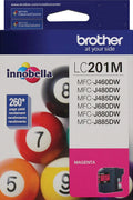 Genuine Brother LC201M Standard-Yield Magenta Ink Cartridge