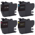 Genuine Brother LC3011 Standard-Yield Black, Cyan, Magenta &amp; Yellow Ink Cartridge 4-Pack