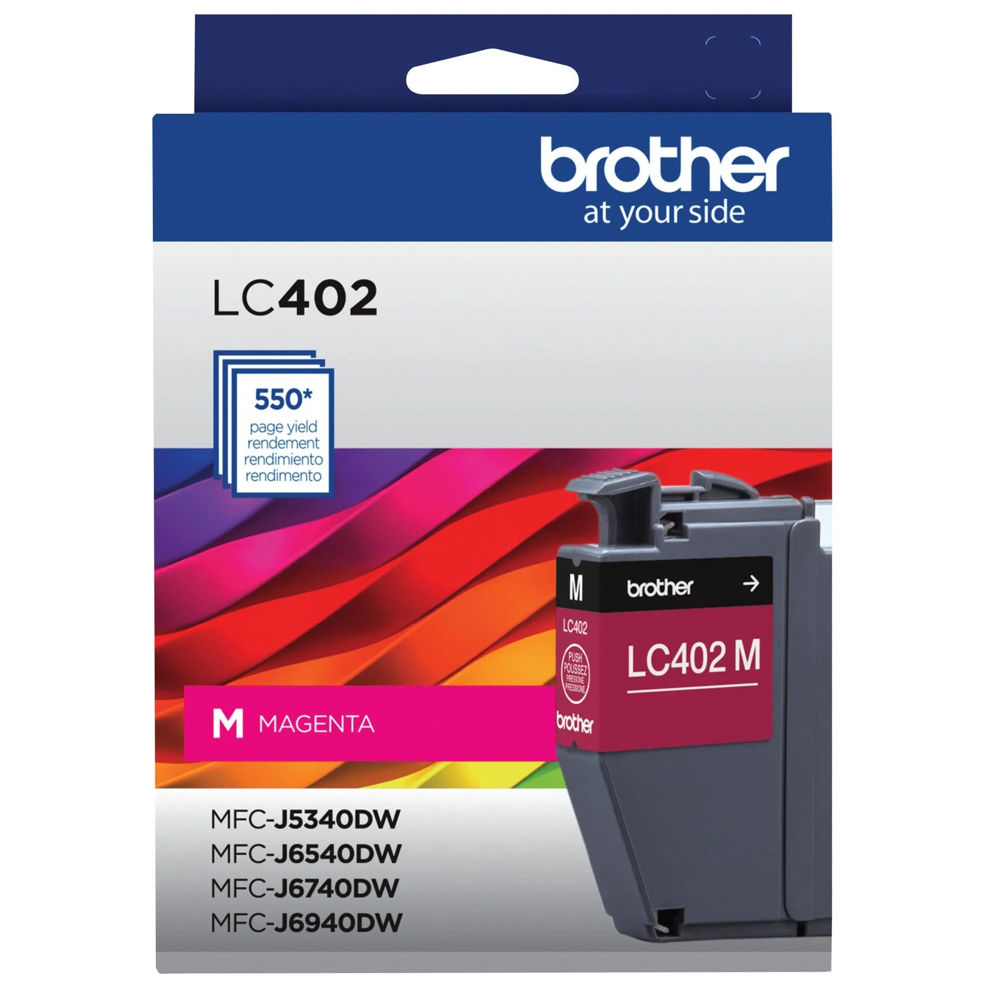 Genuine Brother LC402M Standard-Yield Magenta Ink Cartridge