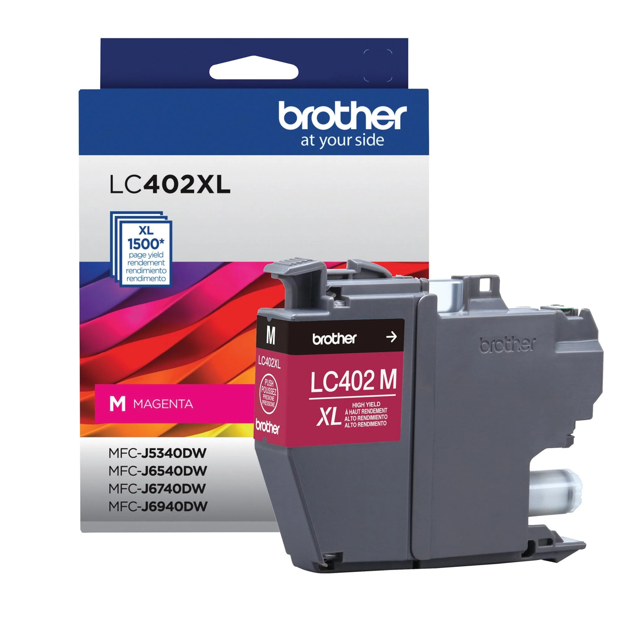 Genuine Brother LC402XLM High-Yield Magenta Ink Cartridge