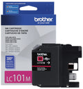 Genuine Brother LC101M Standard-Yield Magenta Ink Cartridge