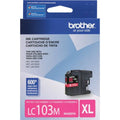 Genuine Brother LC103M High-Yield Magenta Ink Cartridge