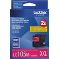 Genuine Brother LC105XXL Extra High-Yield Magenta Ink Cartridge