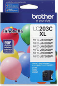 Genuine Brother LC203CXL High-Yield Cyan Ink Cartridge