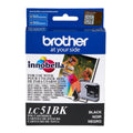 Genuine Brother LC51BK Standard-Yield Black Ink Cartridge