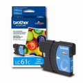 Genuine Brother LC61C Standard-Yield Cyan Ink Cartridge