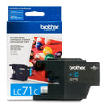 Genuine Brother LC71C Standard-Yield Cyan Ink Cartridge