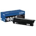 Genuine Brother TN-433BK High-Yield Black Toner Cartridge