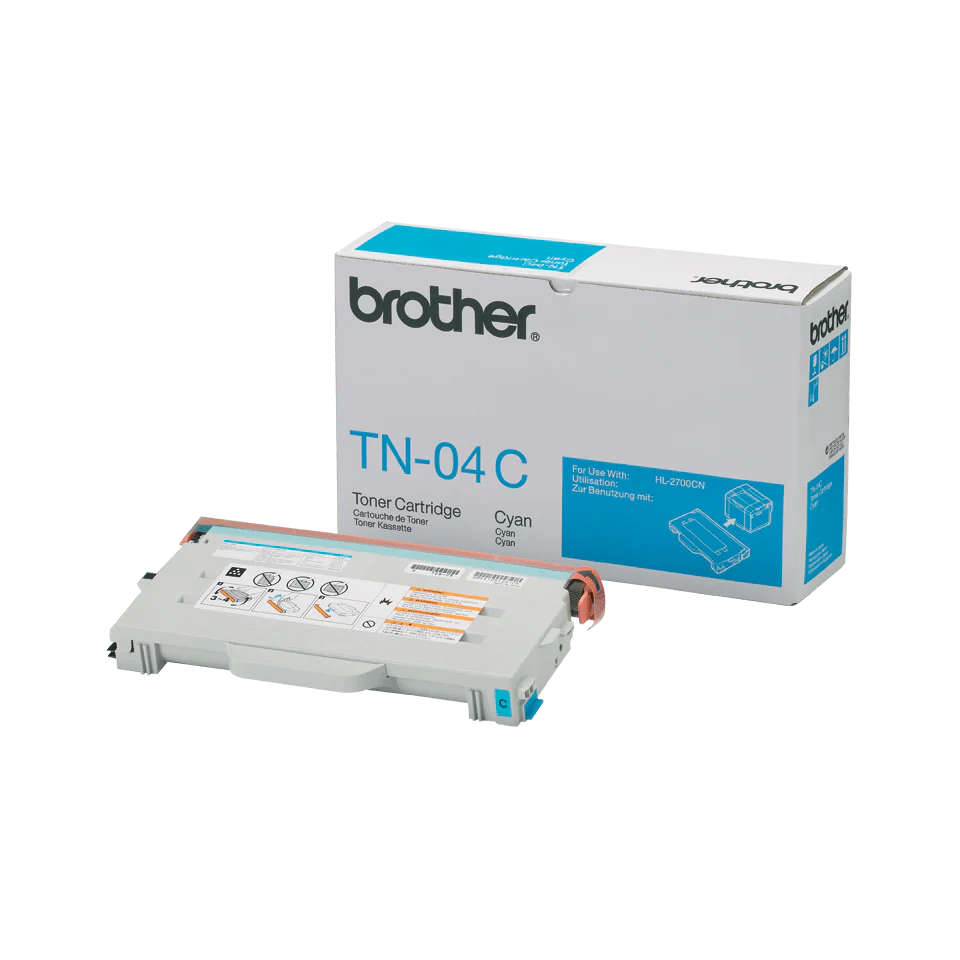 Genuine Brother TN-04C Standard-Yield Cyan Toner Cartridge