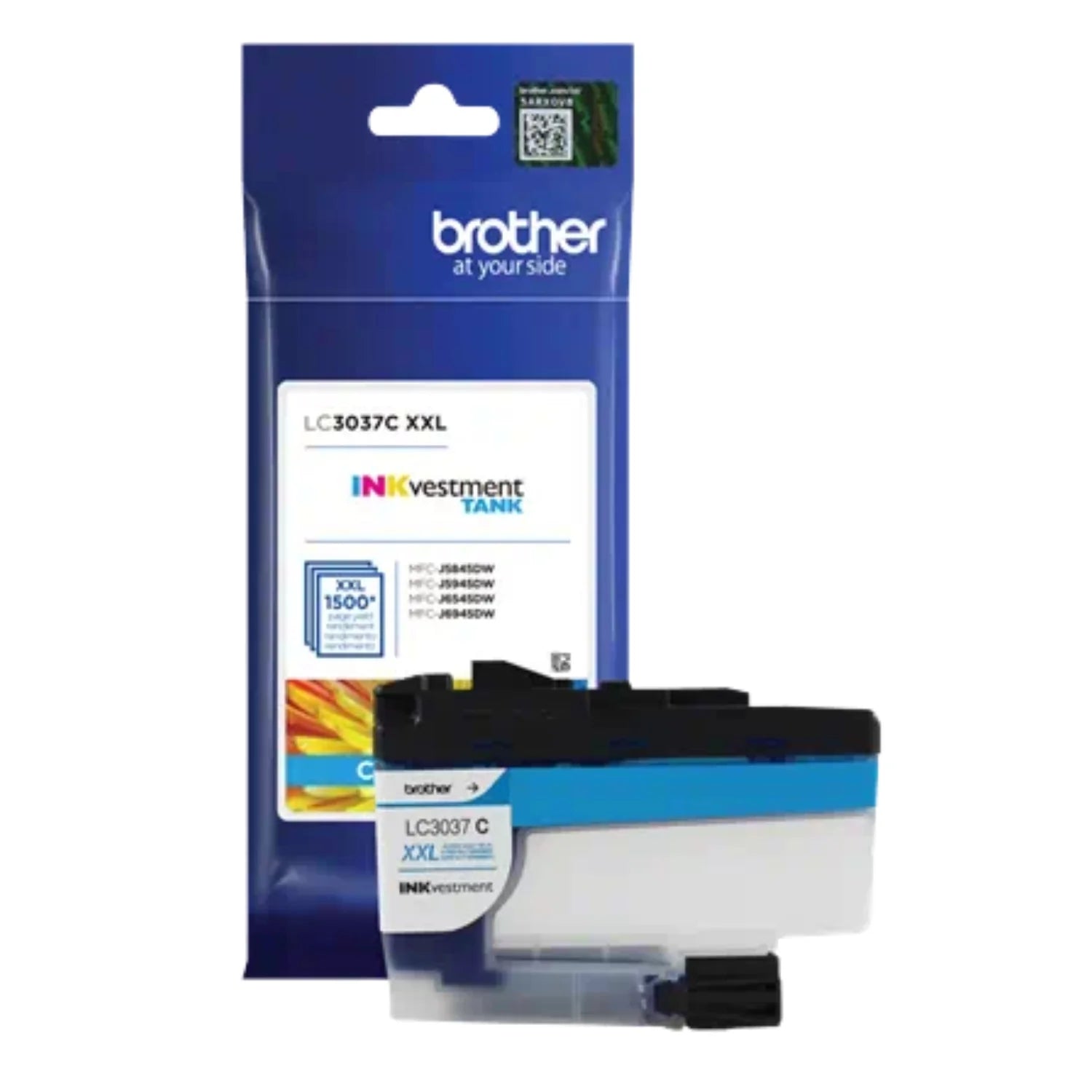 Genuine Brother LC3037C XXL Super High-Yield Cyan Ink Cartridge
