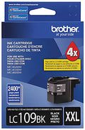 Genuine Brother LC109BK XXL Super High-Yield Black Ink Cartridge