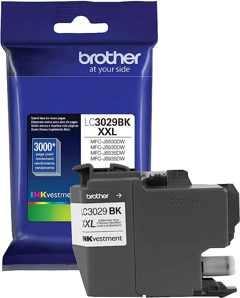 Genuine Brother LC3029XXLBK Extra High-Yield Black Ink Cartridge