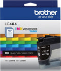 Genuine Brother LC404BK Standard-Yield Black Ink Cartridge