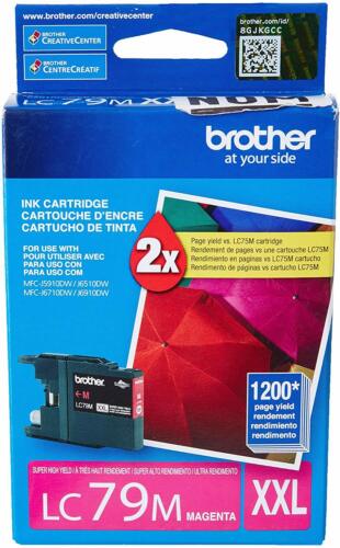 Genuine Brother LC79M Super High-Yield Magenta Ink Cartridge