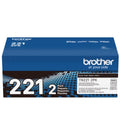 Genuine Brother TN-221BK Standard-Yield Black Toner Cartridge 2-Pack