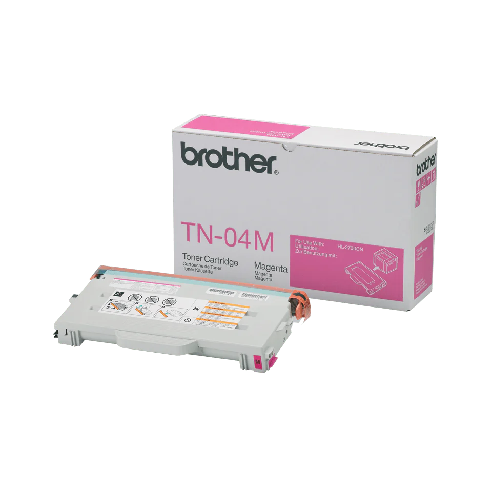 Genuine Brother TN-04M Standard-Yield Magenta Toner Cartridge