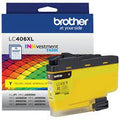Genuine Brother LC406XLY High-Yield Yellow Ink Cartridge