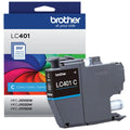 Genuine Brother LC401C Standard-Yield Cyan Ink Cartridge