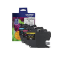 Genuine Brother LC3013XL High-Yield Cyan, Magenta &amp; Yellow Ink Cartridge 3-Pack